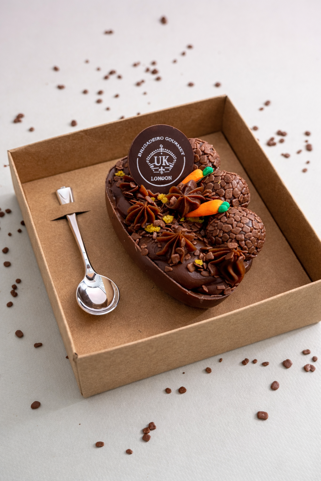 Easter Egg With A Spoon