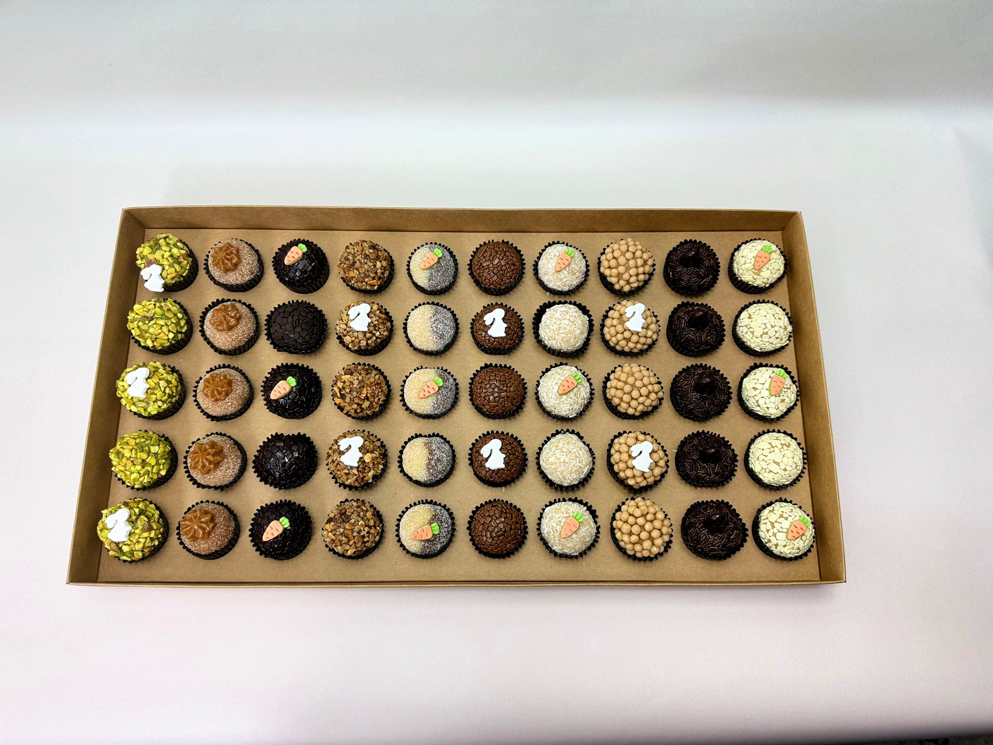 Easter Brigadeiro Box of 50